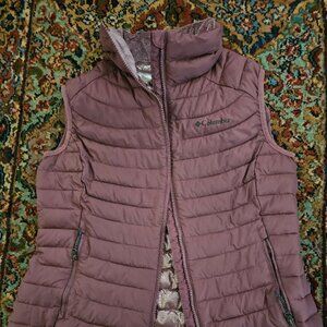 Columbia pink outdoor vest
